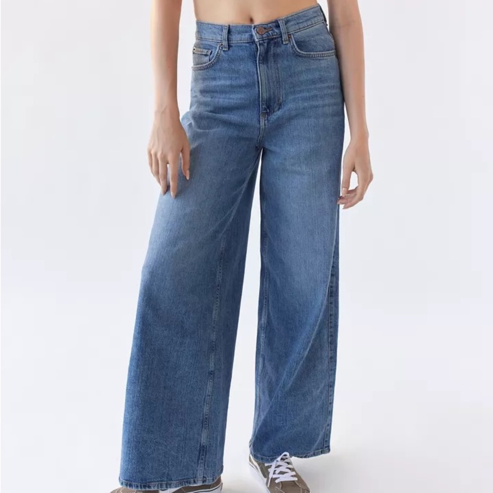 Urban Outfitters wide leg high rise jeans